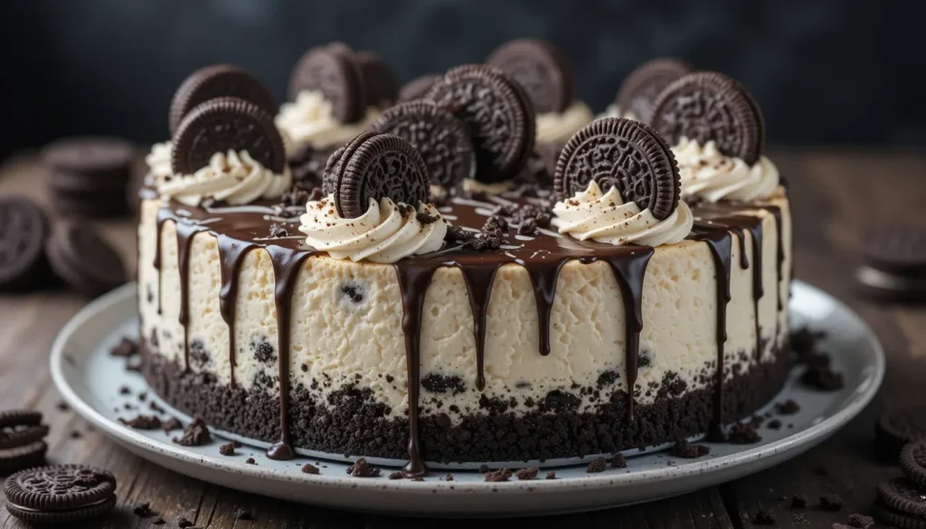 przepisu na sernik Oreo