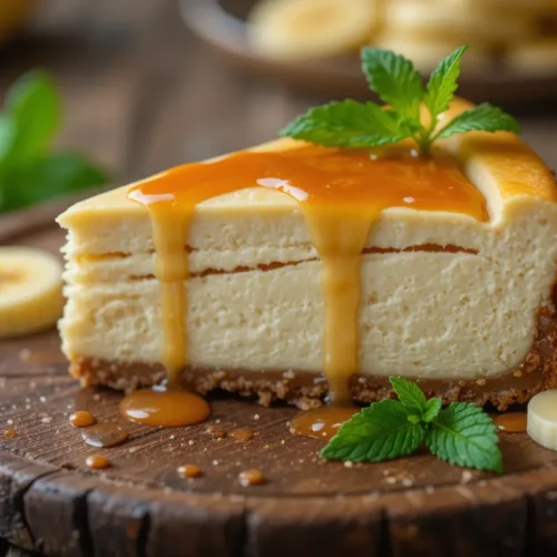 przepis na sernik bananowy