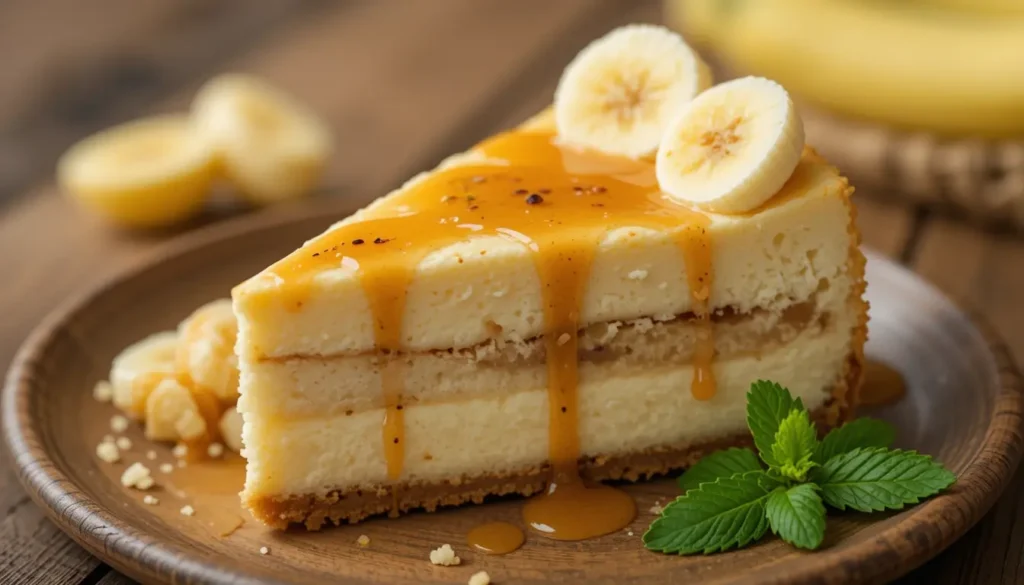 przepis na sernik bananowy