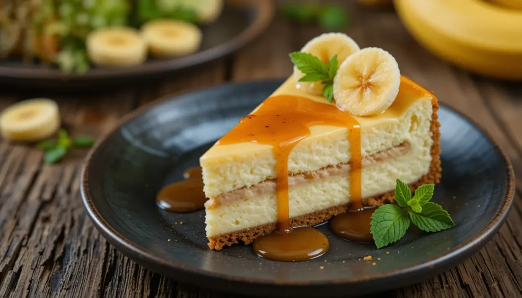 przepis na sernik bananowy