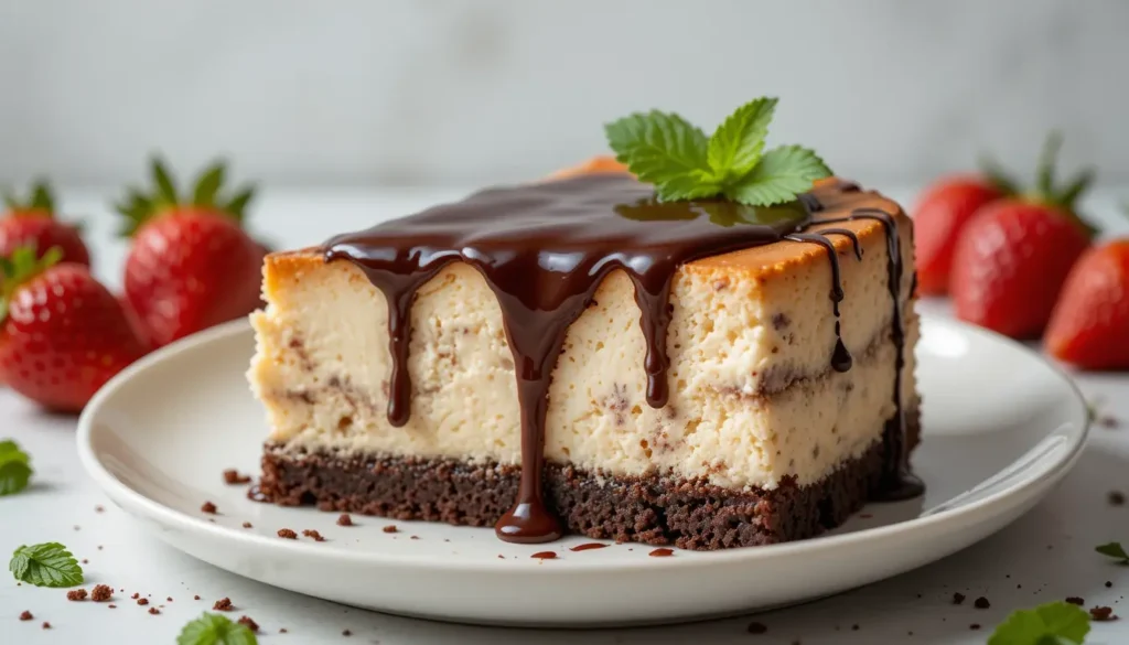 Przepis na Sernik Brownie