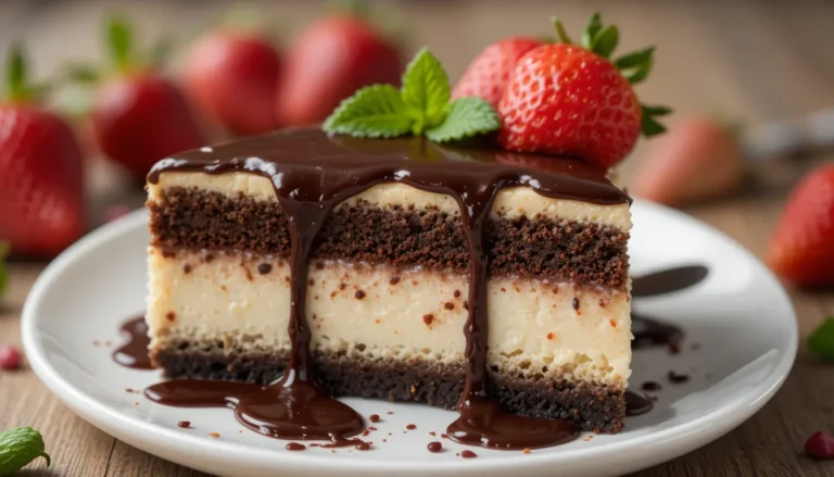 Przepis na Sernik Brownie