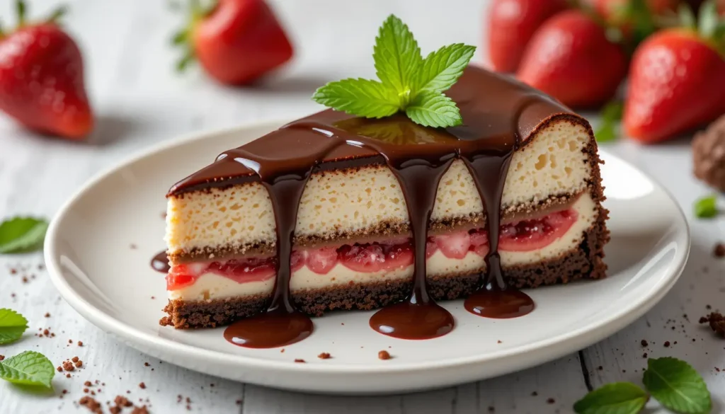 Przepis na Sernik Brownie