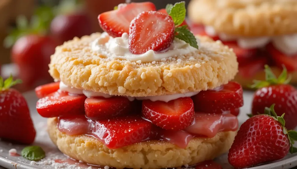 Przepis na Bisquick Truskawkowy Shortcake