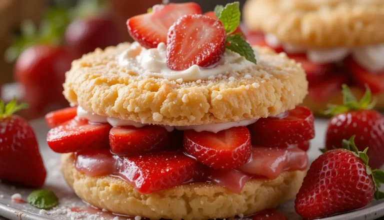 Przepis na Bisquick Truskawkowy Shortcake